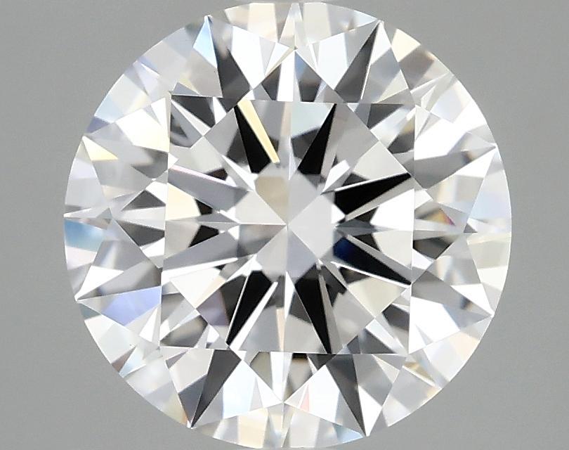 3.09 Carat Round Shaped Ideal Cut VVS2 IGI Certified Lab Grown Diamond