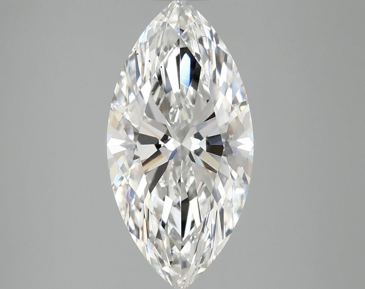 3.09 Carat Marquise Shaped Ideal Cut VS1 IGI Certified Lab Grown Diamond