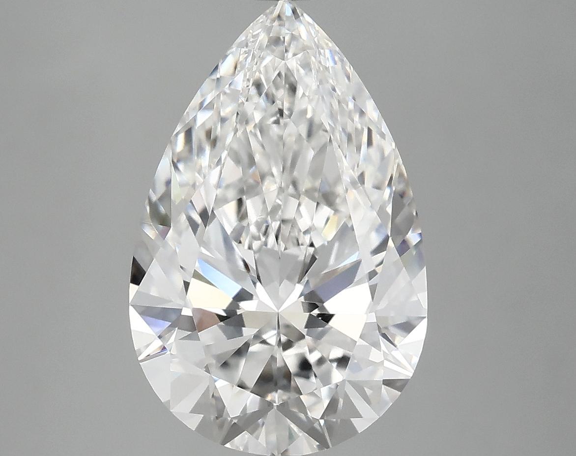 4.04 Carat Pear Shaped Excellent Cut VVS2 IGI Certified Lab Grown Diamond