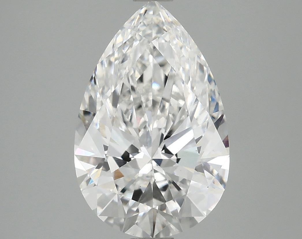 3.05 Carat Pear Shaped Excellent Cut VS1 IGI Certified Lab Grown Diamond