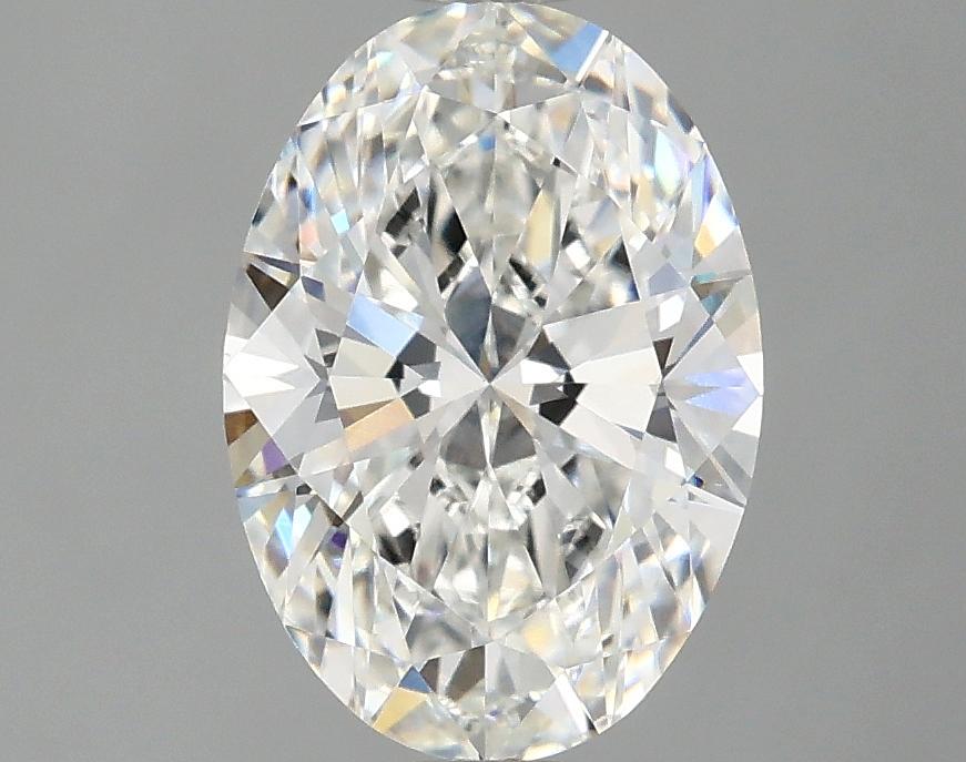 2.02 Carat Oval Shaped Ideal Cut VVS2 IGI Certified Lab Grown Diamond