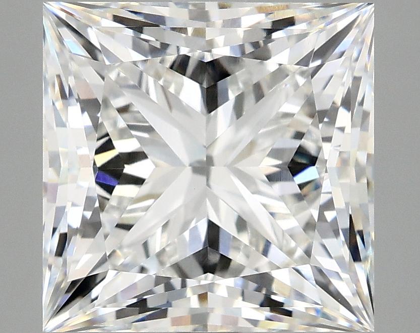 4.89 Carat Princess Shaped Ideal Cut VVS2 IGI Certified Lab Grown Diamond