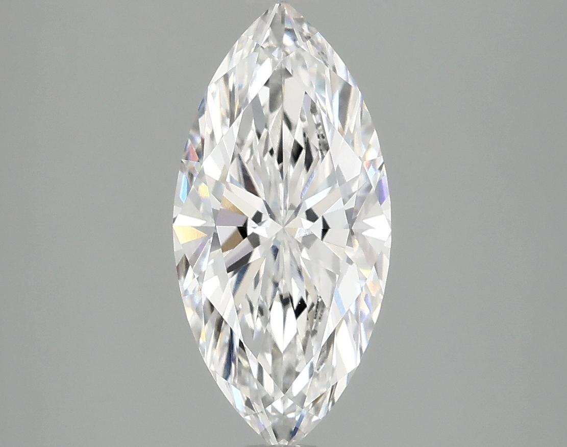 1.89 Carat Marquise Shaped Excellent Cut VVS2 IGI Certified Lab Grown Diamond