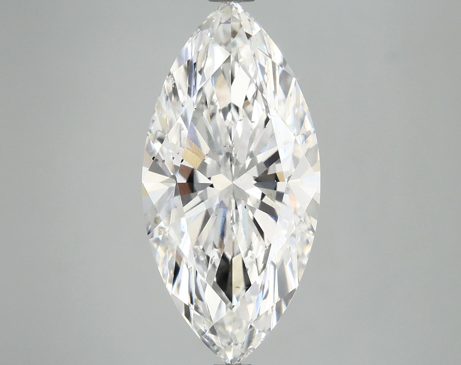 5.1 Carat Marquise Shaped Excellent Cut SI1 IGI Certified Lab Grown Diamond