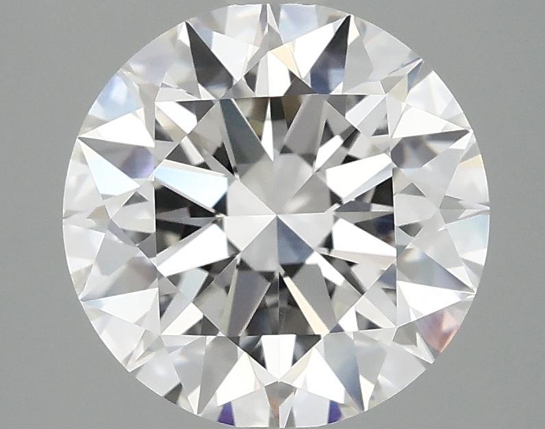 3.07 Carat Round Shaped Ideal Cut VVS2 IGI Certified Lab Grown Diamond