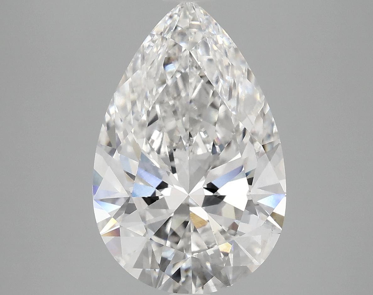 4.08 Carat Pear Shaped Excellent Cut VS2 IGI Certified Lab Grown Diamond