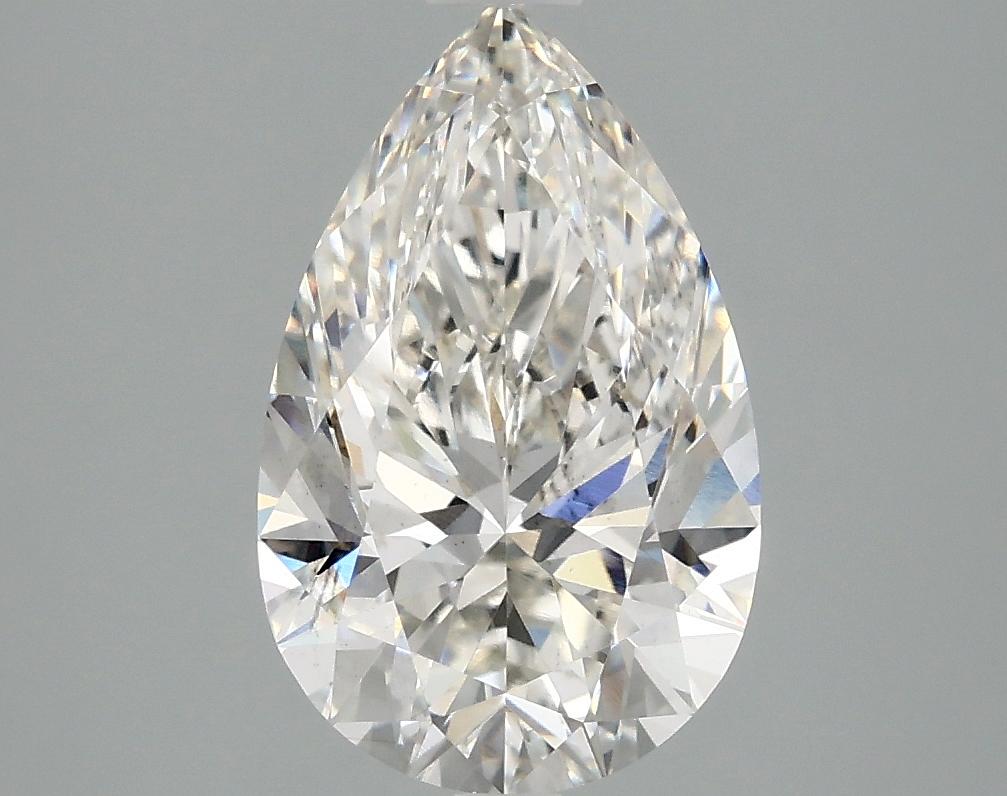 2.52 Carat Pear Shaped Ideal Cut VS2 IGI Certified Lab Grown Diamond