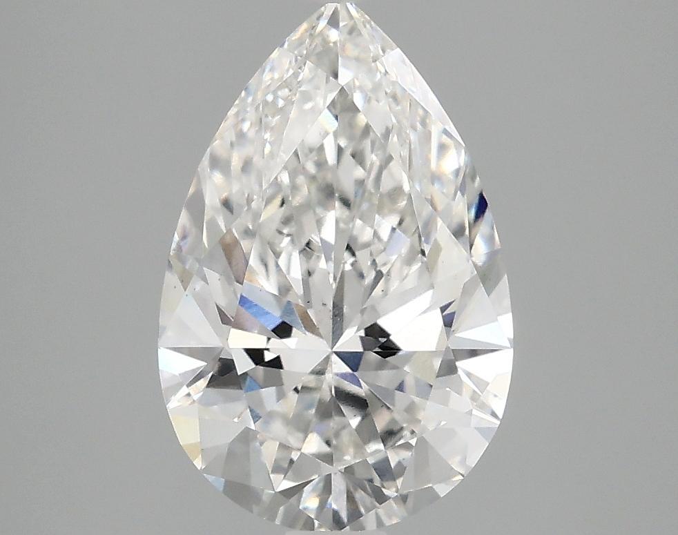 2.52 Carat Pear Shaped Excellent Cut VS2 IGI Certified Lab Grown Diamond