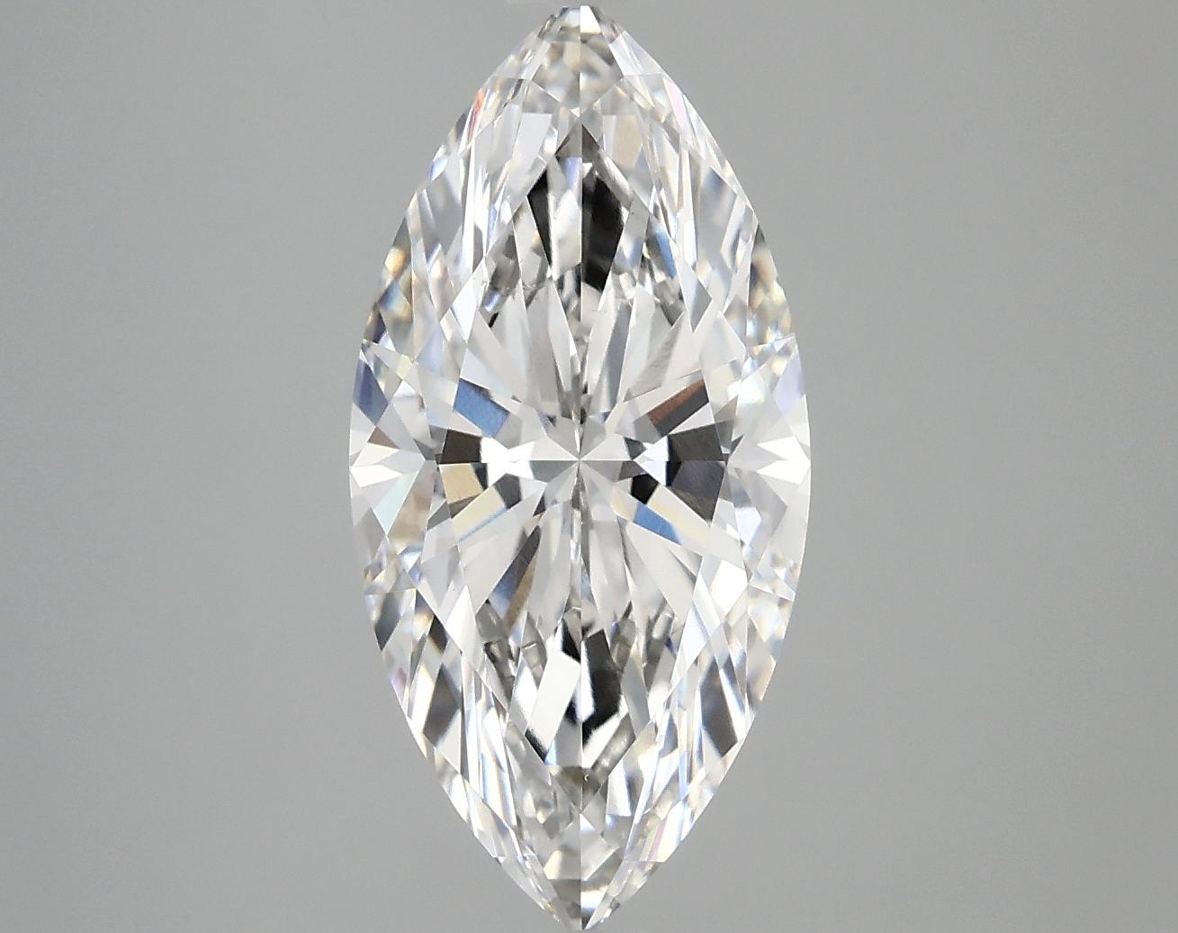 3.06 Carat Marquise Shaped Ideal Cut VS1 IGI Certified Lab Grown Diamond
