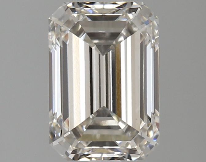 2.1 Carat Emerald Shaped Ideal Cut VS1 IGI Certified Lab Grown Diamond