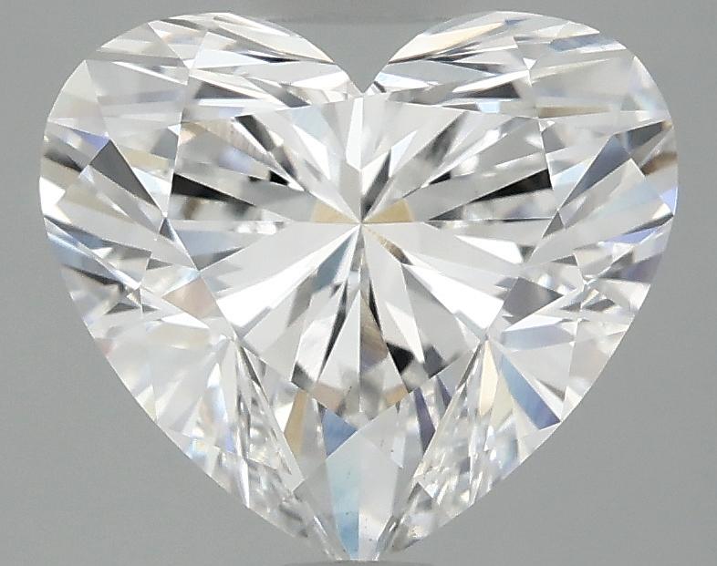 3.07 Carat Heart Shaped Ideal Cut VS1 IGI Certified Lab Grown Diamond