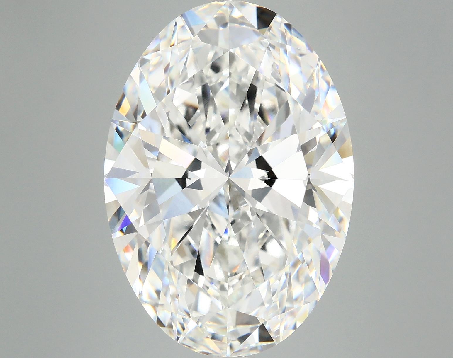 10.1 Carat Oval Shaped Ideal Cut VVS2 IGI Certified Lab Grown Diamond
