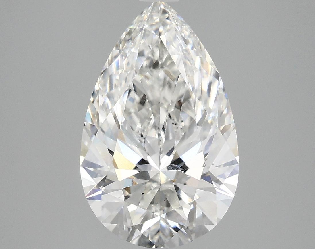3.08 Carat Pear Shaped Ideal Cut VS1 IGI Certified Lab Grown Diamond