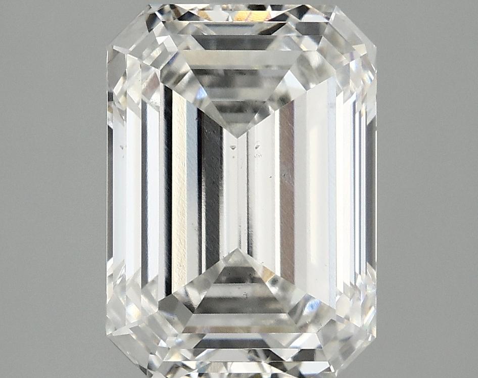 3.51 Carat Emerald Shaped Excellent Cut VS2 IGI Certified Lab Grown Diamond