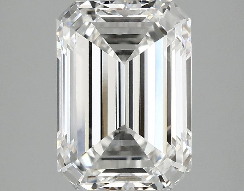 2.98 Carat Emerald Shaped Ideal Cut VVS2 IGI Certified Lab Grown Diamond