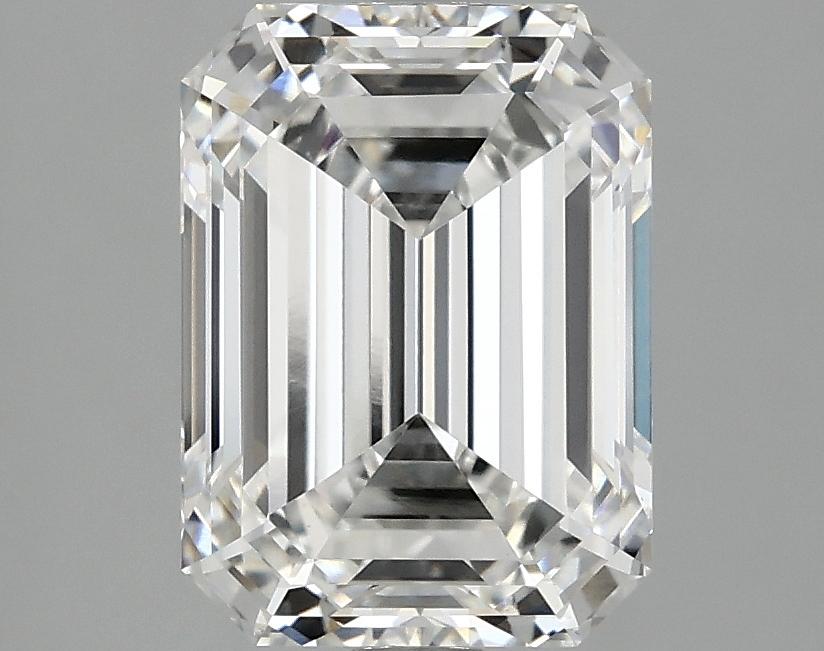 3.09 Carat Emerald Shaped Excellent Cut VS1 IGI Certified Lab Grown Diamond