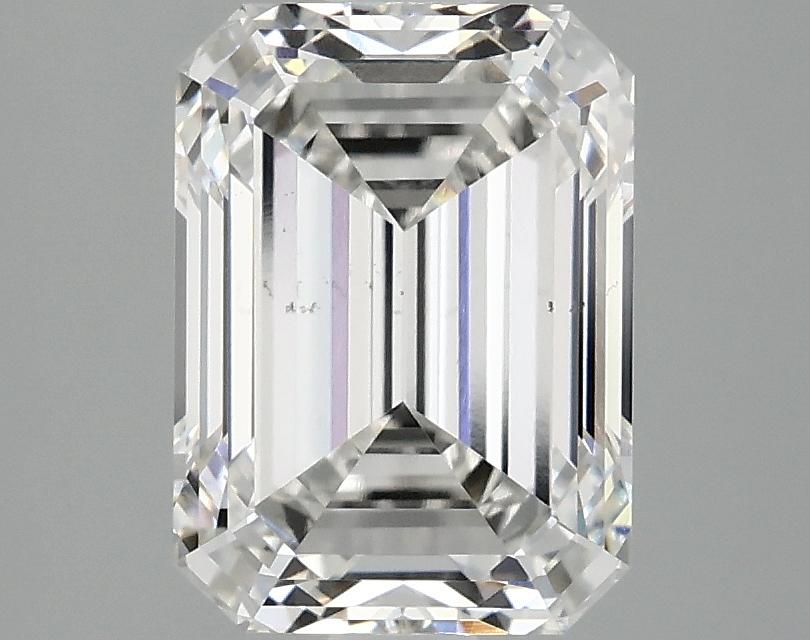 3.05 Carat Emerald Shaped Excellent Cut VS2 IGI Certified Lab Grown Diamond
