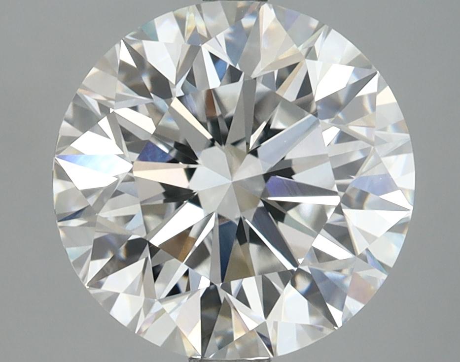 4.05 Carat Round Shaped Excellent Cut VVS2 IGI Certified Lab Grown Diamond