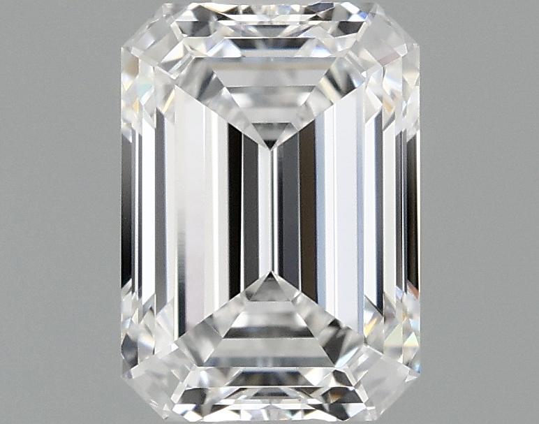 1.07 Carat Emerald Shaped Ideal Cut VVS2 IGI Certified Lab Grown Diamond