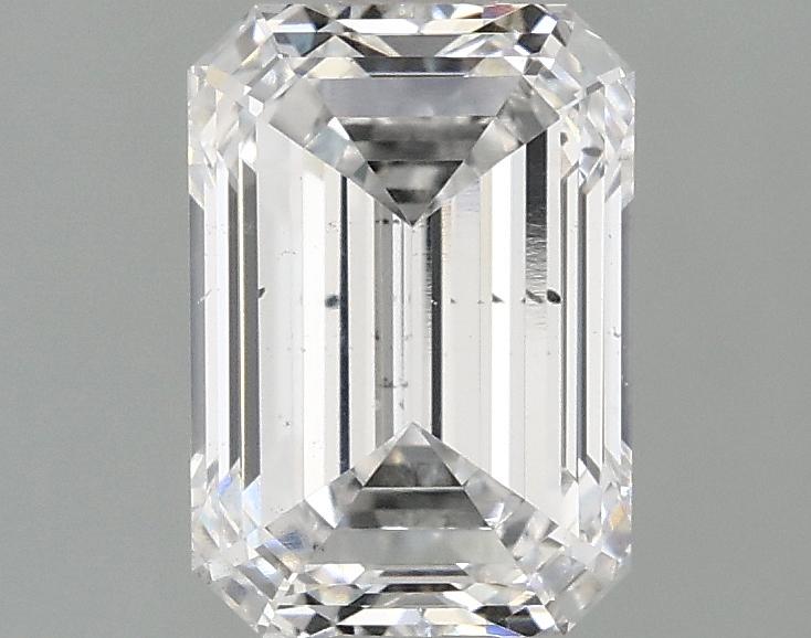 2.02 Carat Emerald Shaped Ideal Cut SI1 IGI Certified Lab Grown Diamond