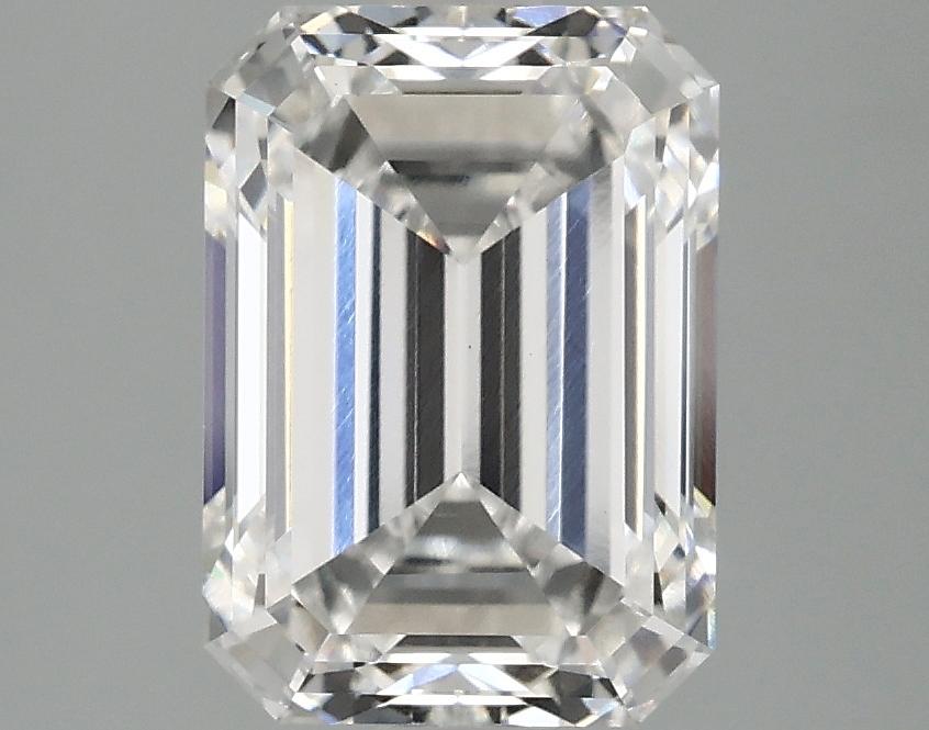 3.09 Carat Emerald Shaped Ideal Cut VVS2 IGI Certified Lab Grown Diamond