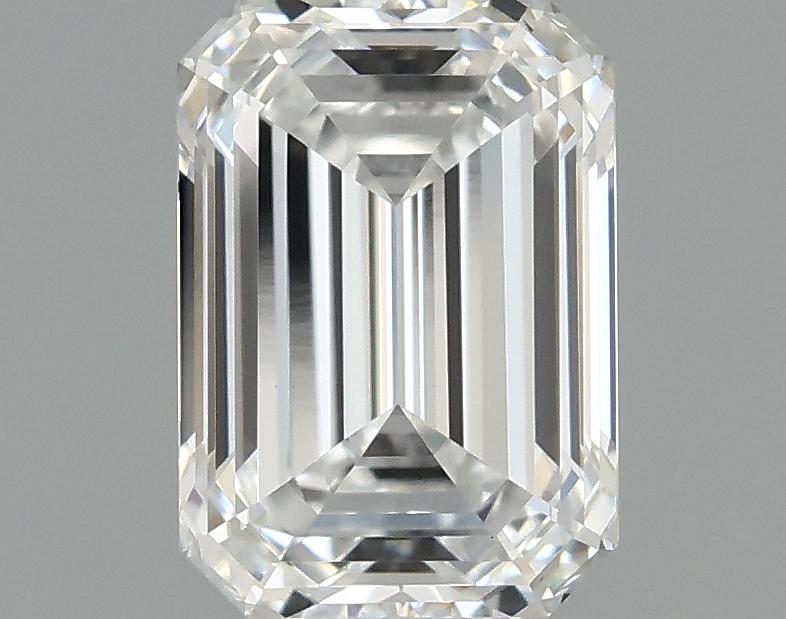 0.97 Carat Emerald Shaped Ideal Cut VVS2 IGI Certified Lab Grown Diamond