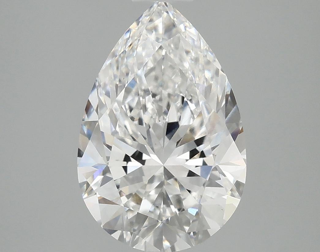 3.08 Carat Pear Shaped Excellent Cut VS1 IGI Certified Lab Grown Diamond