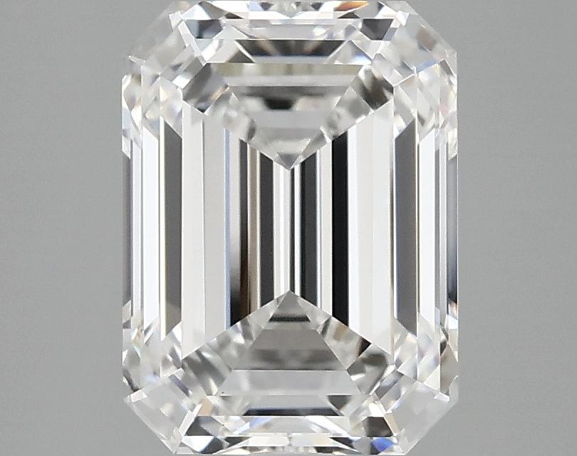 3.09 Carat Emerald Shaped Excellent Cut VS1 IGI Certified Lab Grown Diamond