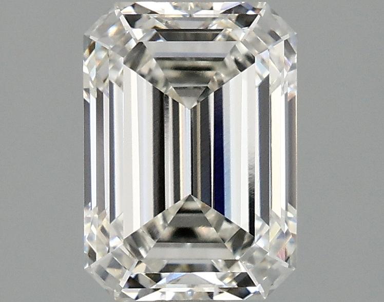 2.08 Carat Emerald Shaped Ideal Cut VVS2 IGI Certified Lab Grown Diamond