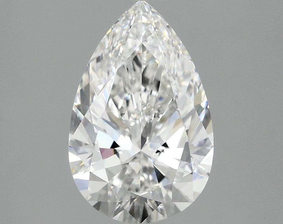 1.97 Carat Pear Shaped Ideal Cut VVS2 IGI Certified Lab Grown Diamond