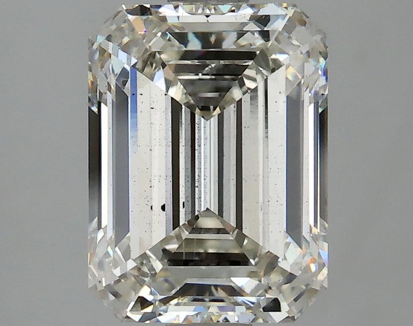2.96 Carat Emerald Shaped Excellent Cut VS2 IGI Certified Lab Grown Diamond