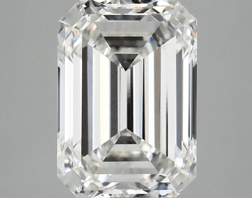3.52 Carat Emerald Shaped Ideal Cut VVS2 IGI Certified Lab Grown Diamond