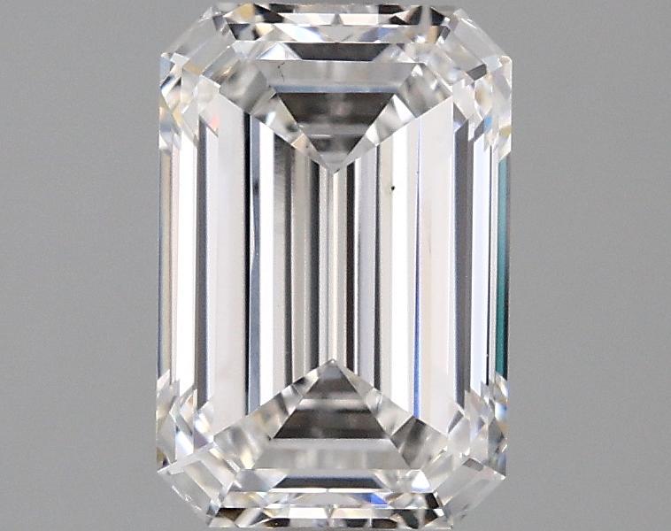 2.02 Carat Emerald Shaped Excellent Cut VS2 GIA Certified Lab Grown Diamond