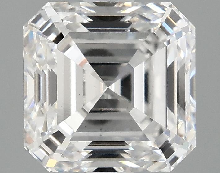 2.06 Carat Asscher Shaped Ideal Cut VS2 IGI Certified Lab Grown Diamond