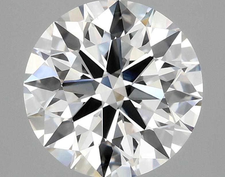 3.06 Carat Round Shaped Ideal Cut VVS2 IGI Certified Lab Grown Diamond