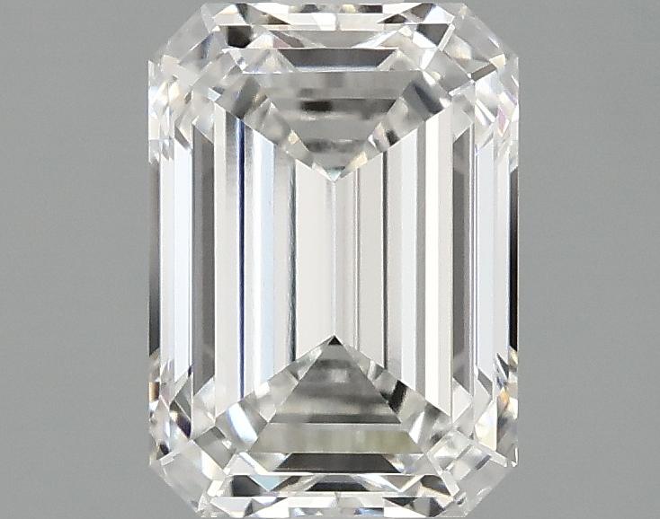 2.1 Carat Emerald Shaped Ideal Cut VVS2 IGI Certified Lab Grown Diamond