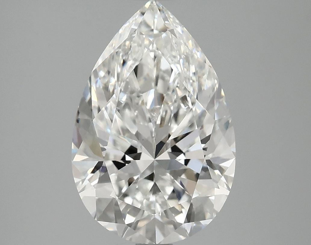 3.1 Carat Pear Shaped Excellent Cut VVS2 IGI Certified Lab Grown Diamond