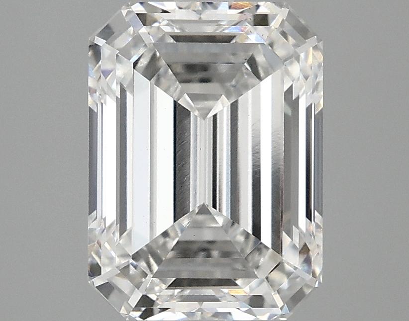 3.01 Carat Emerald Shaped Excellent Cut VS2 IGI Certified Lab Grown Diamond