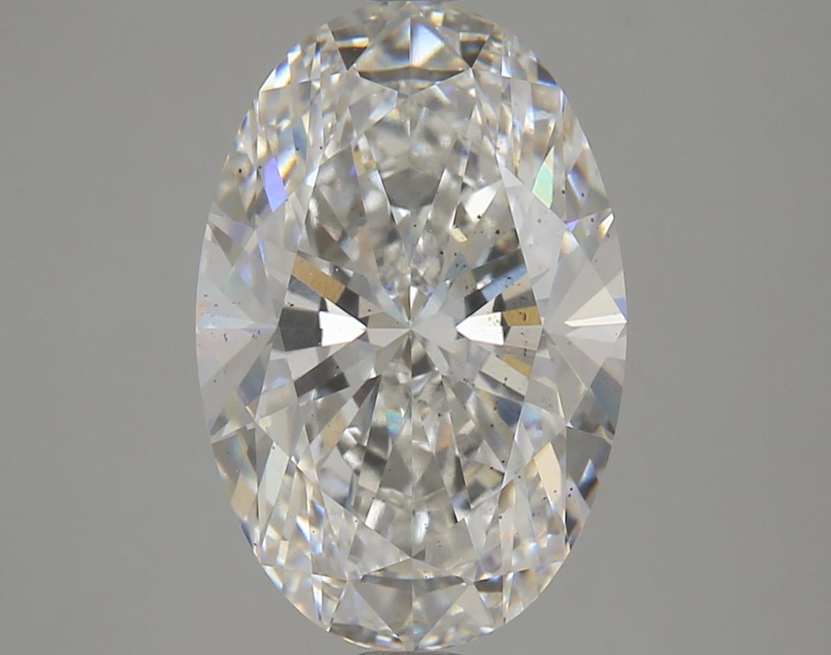 4.59 Carat Oval Shaped Excellent Cut SI1 IGI Certified Lab Grown Diamond