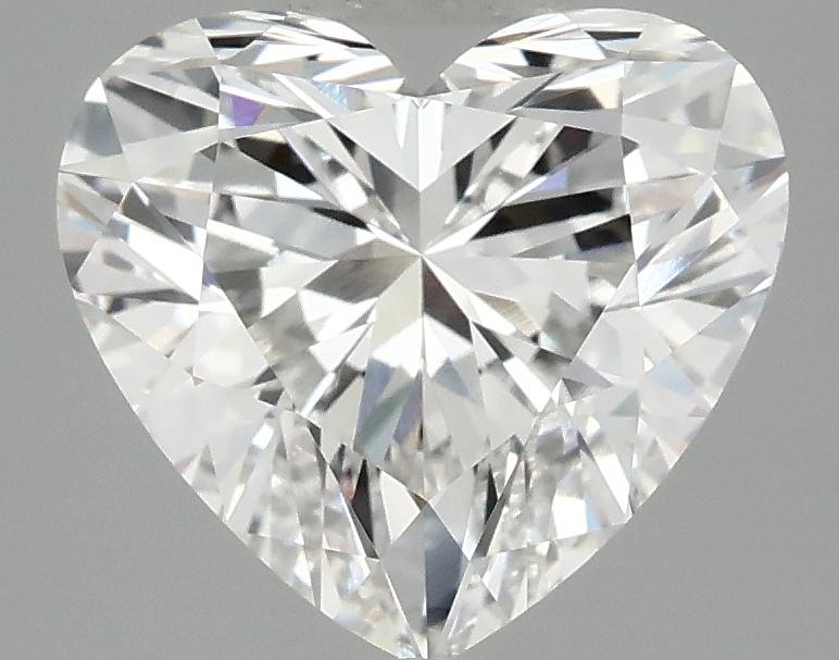 3.08 Carat Heart Shaped Ideal Cut VVS2 IGI Certified Lab Grown Diamond