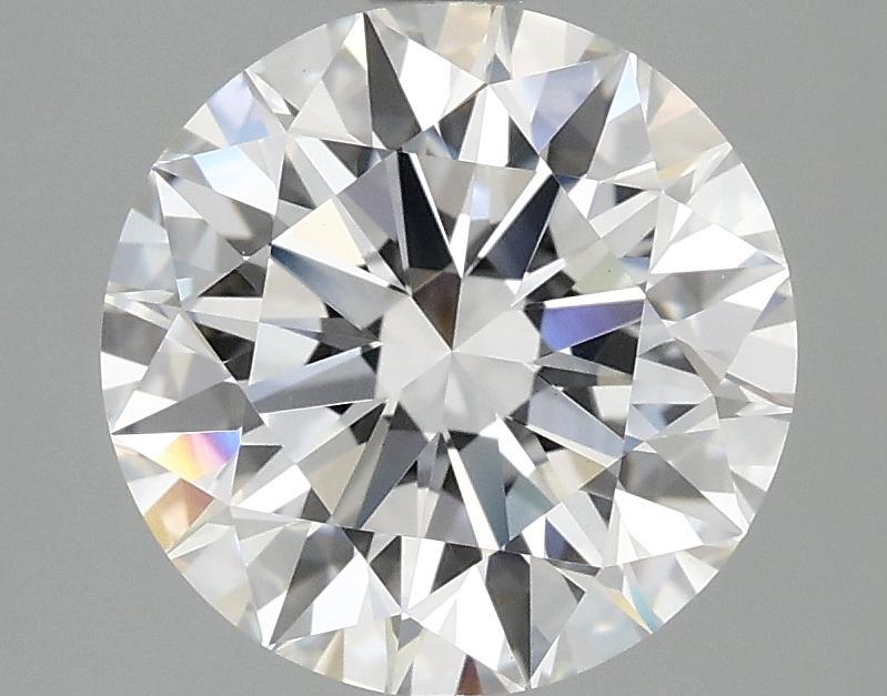 3.06 Carat Round Shaped Excellent Cut VVS2 IGI Certified Lab Grown Diamond