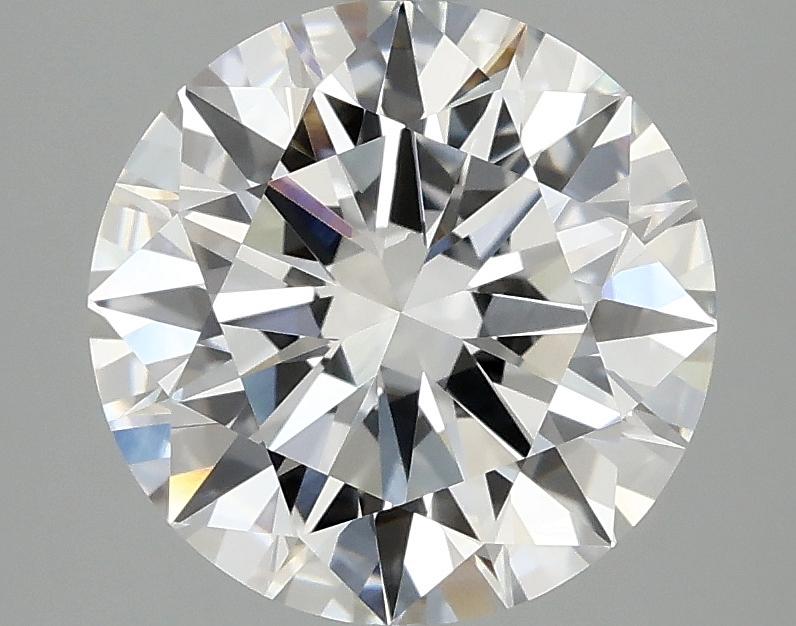 3.09 Carat Round Shaped Ideal Cut VVS2 IGI Certified Lab Grown Diamond