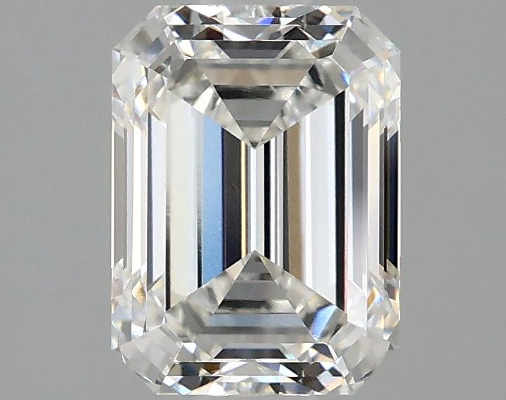 2.04 Carat Emerald Shaped Excellent Cut VVS1 IGI Certified Lab Grown Diamond