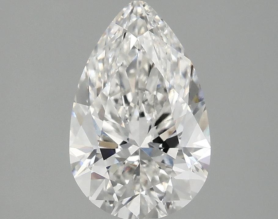 1.98 Carat Pear Shaped Ideal Cut VVS2 IGI Certified Lab Grown Diamond