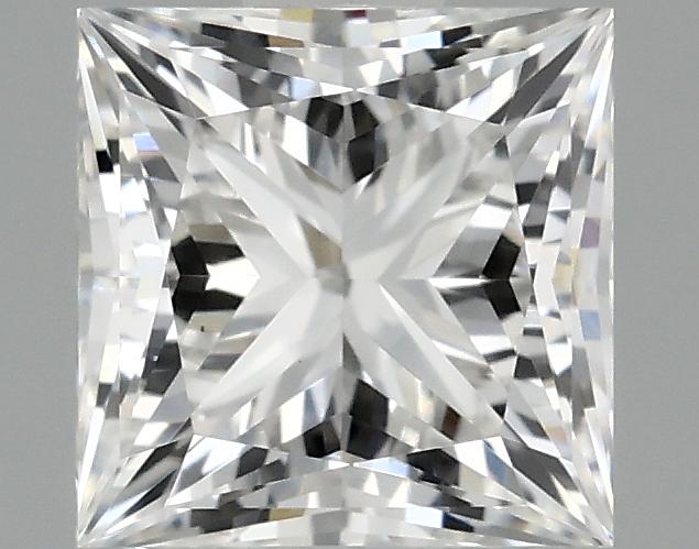 1.07 Carat Princess Shaped Ideal Cut VS1 IGI Certified Lab Grown Diamond