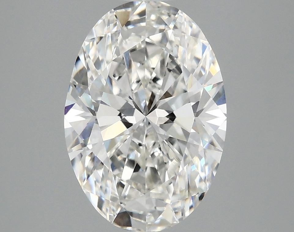 2.84 Carat Oval Shaped Ideal Cut VVS2 IGI Certified Lab Grown Diamond