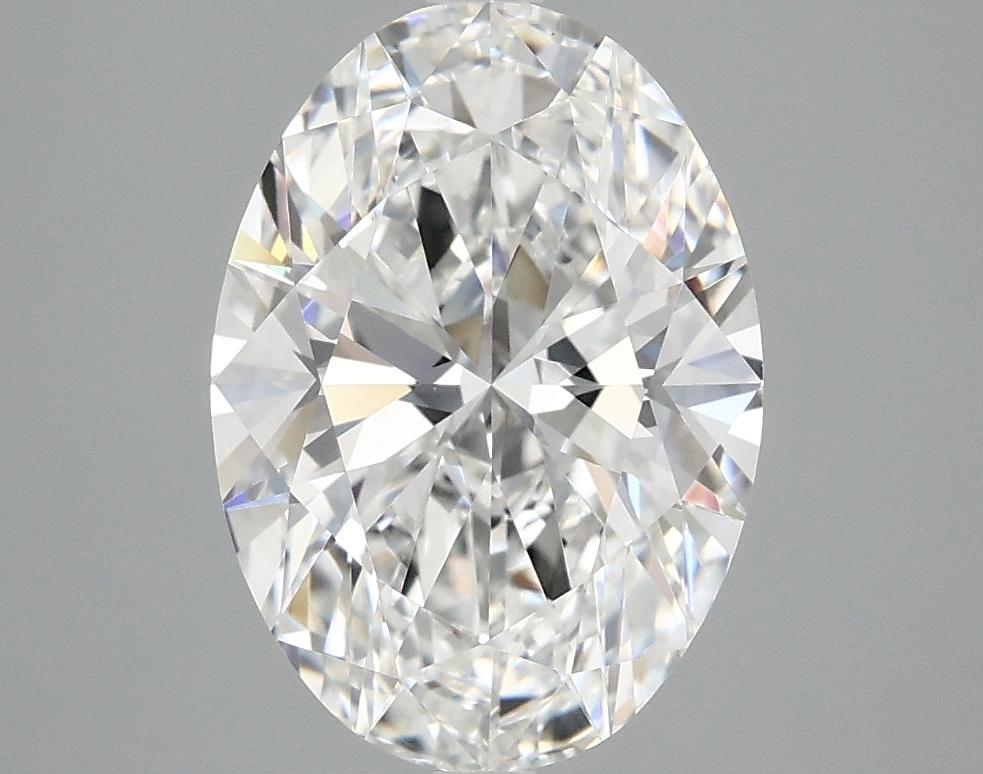 3.02 Carat Oval Shaped Ideal Cut VVS2 IGI Certified Lab Grown Diamond