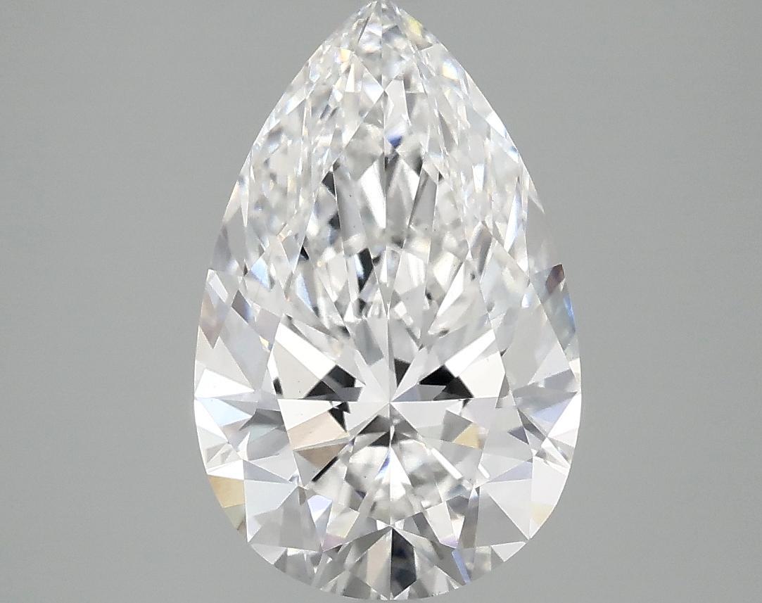 3.07 Carat Pear Shaped Ideal Cut VS1 IGI Certified Lab Grown Diamond