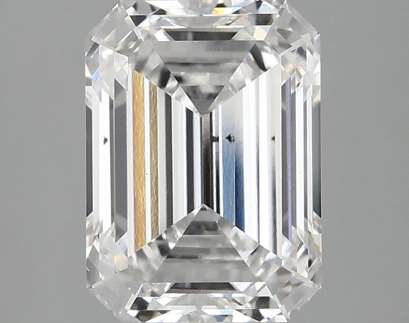 3.08 Carat Emerald Shaped Excellent Cut SI1 IGI Certified Lab Grown Diamond
