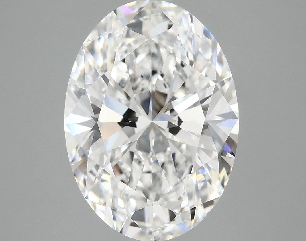 3.91 Carat Oval Shaped Ideal Cut VVS2 IGI Certified Lab Grown Diamond